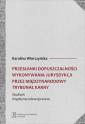 okładka książki - Przesłanki dopuszczalności wykonywania