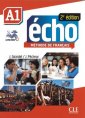 okładka książki - Echo A1 2ed podręcznik (+ DVD)