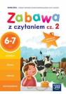 okładka podręcznika - Zabawa z czytaniem cz. 2. 6-7 lat.