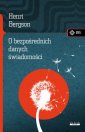 okładka książki - O bezpośrednich danych świadomości.