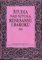 okładka książki - Studia nad sztuką renesansu i baroku