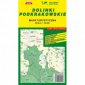 okładka książki - Dolinki podkrakowskie mapa turystyczna