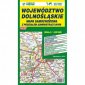 okładka książki - Województwo dolnośląskie. Mapa