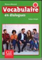 okładka podręcznika - Vocabulaire en dialogues. Niveau