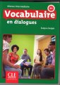 okładka podręcznika - Vocabulaire en dialogues. Niveau