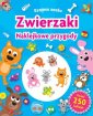 okładka książki - Szalone oczka. Zwierzaki. Naklejkowe