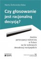 okładka książki - Czy głosowanie jest racjonalną