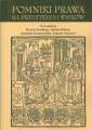 okładka książki - Pomniki prawa na przestrzeni wieków