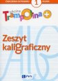 okładka podręcznika - Szkolna Trampolina + Zeszyt kaligraficzny