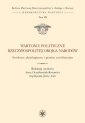 okładka książki - Wartości polityczne Rzeczypospolitej