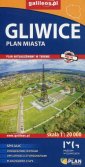 okładka książki - Gliwice plan miasta 1:20 000