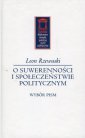 okładka książki - O suwerenności i społeczeństwie