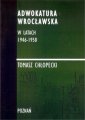 okładka książki - Adwokatura Wrocławska w latach