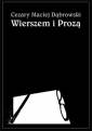 okładka książki - Wierszem i Prozą