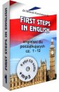 pudełko audiobooku - First Steps in English 1 +6CD+MP3.