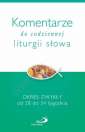okładka książki - Komentarze do codziennej liturgii