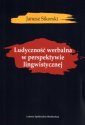 okładka książki - Ludyczność werbalna w perspektywie