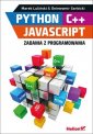 okładka książki - Python C   JavaScript. Zadania