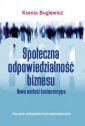 okładka książki - Społeczna odpowiedzialność biznesu..