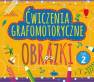 okładka książki - Ćwiczenia grafomotoryczne. Obrazki