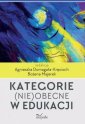 okładka książki - Kategorie (nie)obecne w edukacji