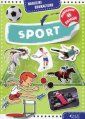 okładka książki - Naklejki edukacyjne. Sport