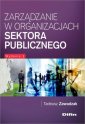 okładka książki - Zarządzanie w organizacjach sektora