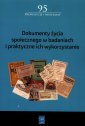 okładka książki - Dokumenty życia społecznego w badaniach