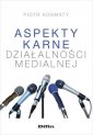 okładka książki - Aspekty karne dzialalności medialnej