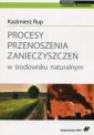 okładka książki - Procesy przenoszenia zanieczyszczeń