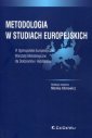 okładka książki - Metodologia w studiach europejskich.