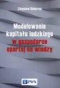 okładka książki - Modelowanie kapitału ludzkiego