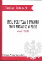 okładka książki - Myśl polityczna i prawna obozu