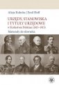 okładka książki - Urzędy, stanowiska i tytuły urzędowe