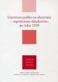 okładka książki - Literatura polska na obczyźnie