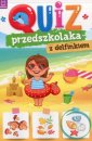 okładka książki - Quiz przedszkolaka z delfinkiem