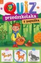 okładka książki - Quiz przedszkolaka z papużką