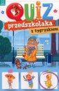 okładka książki - Quiz przedszkolaka z tygryskiem