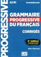 okładka podręcznika - Grammaire progressive niveau interme.A2