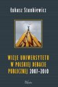 okładka książki - Wizje uniwersytetu w polskiej debacie