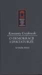 okładka książki - O demokracji i dyktaturze. Seria: