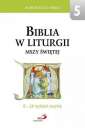 okładka książki - Biblia w liturgii Mszy Świętej.