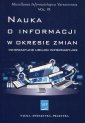 okładka książki - Nauka o informacji w okresie zmian.