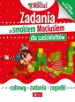 okładka książki - Zadania ze smokiem Maciusiem dla