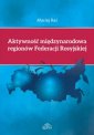 okładka książki - Aktywność międzynarodowa regionów