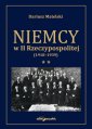okładka książki - Niemcy w II Rzeczypospolitej (1918-1939).