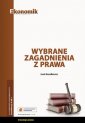 okładka podręcznika - Wybrane zagadnienia z prawa. Podręcznik