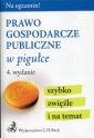 okładka książki - Prawo gospodarcze publiczne w pigułce.