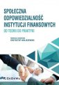 okładka książki - Społeczna odpowiedzialność instytucji