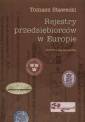 okładka książki - Rejestr przedsiębiorców w Europie